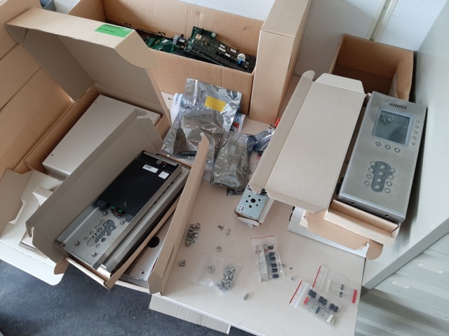 920560-9 Collection of gate code units and various lock components