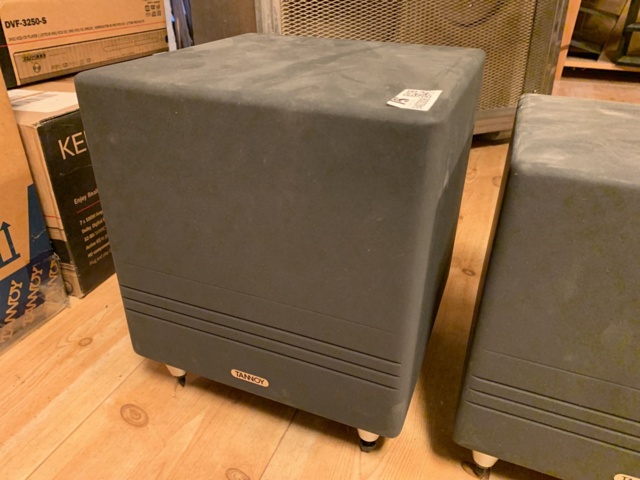 940308-6 Subwoofer 2 pcs Tannoy TS8 and TS10