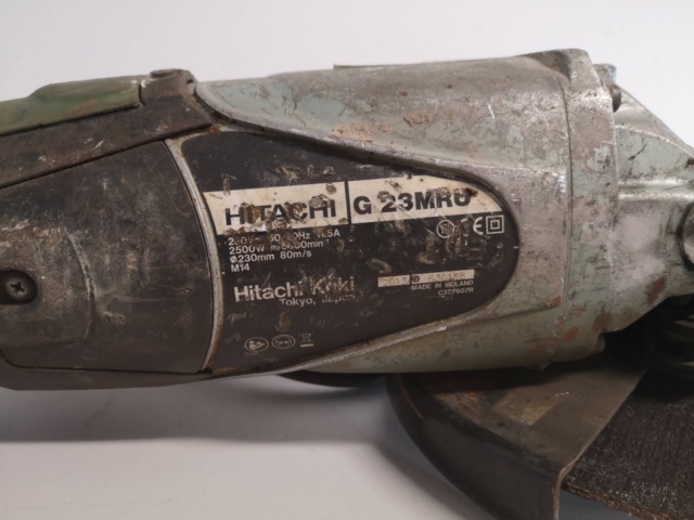 880700-4 Angle grinder Hitachi G23MRU