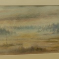 887675-2 2 watercolor paintings Bror Ödman