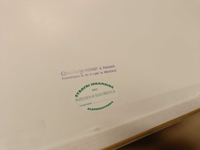 887675-12 2 watercolor paintings Bror Ödman