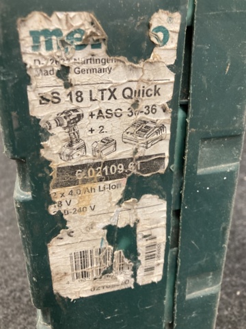 948899-2 Drilling machine Metabo BS 18 LTX Quick