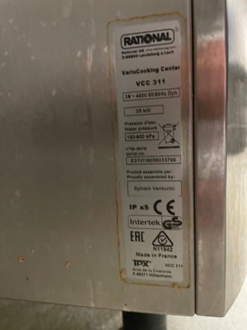 906928-9 Vario Cooking Center (1), Rational VCC 311