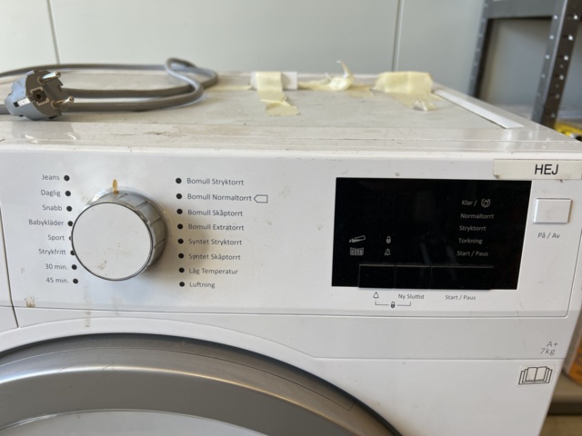 921245-4 Washing machine and dryer, Cylinda