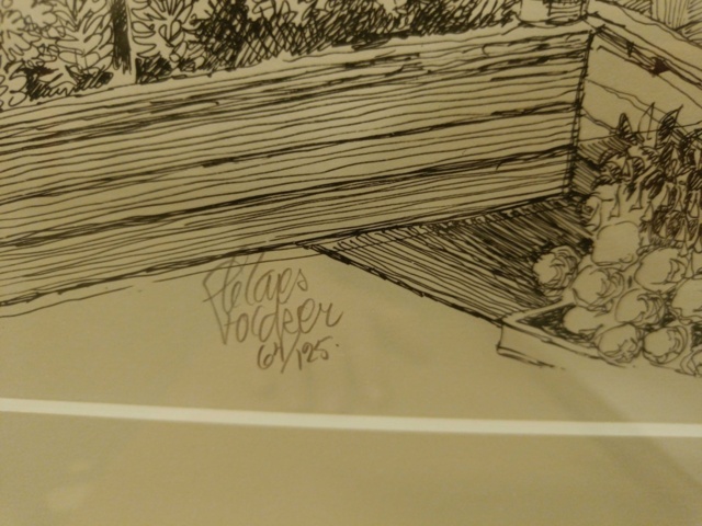 887676-4 5 lithographs Claes Folcker