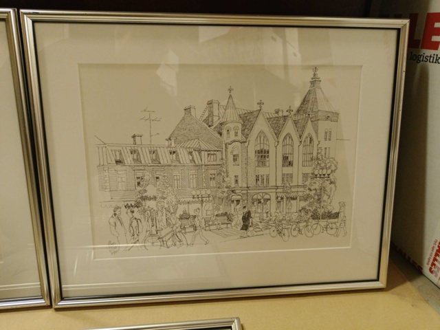 887676-5 5 lithographs Claes Folcker