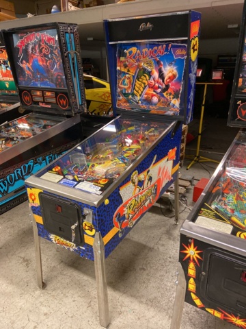 Pinball game Radical - PS Auction - We value the future - Largest in ...