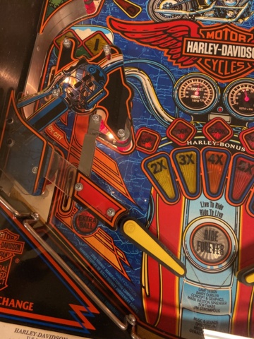 946383-6 Pinball Harley Davidson