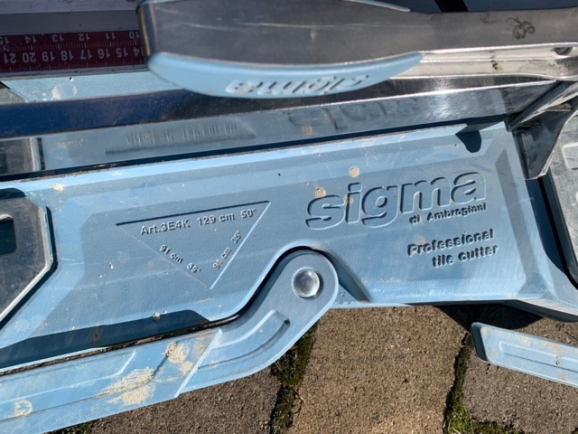 825016-2 Tile cutter Sigma Art.3E4K 129 cm 50"