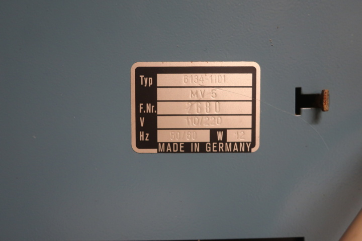 933978-6 Millvoltmeter MV5, Grundig Electronics
