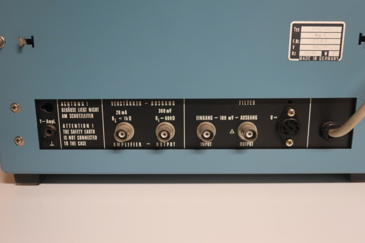 933978-7 Millvoltmeter MV5, Grundig Electronics