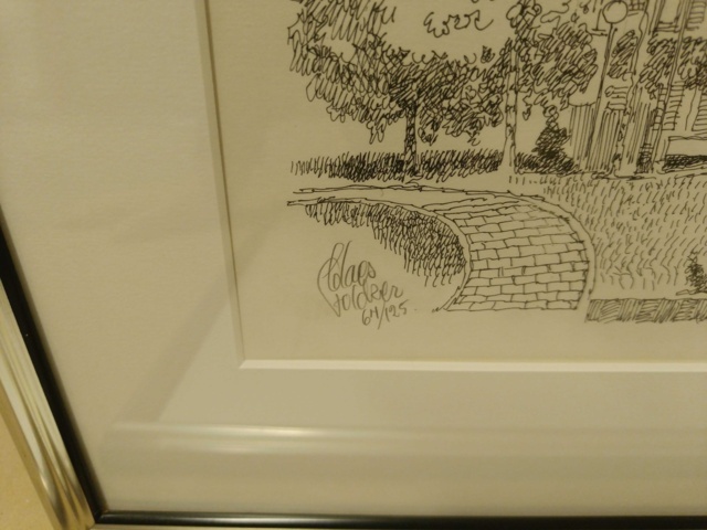 887676-13 5 lithographs Claes Folcker