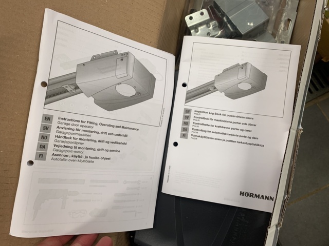 940372-5 Garage door motor with remote control Hörmann ProLift 700