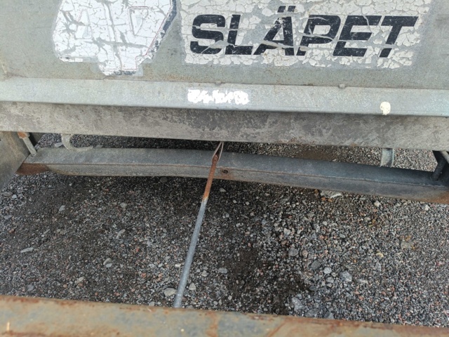 928425-16 Trailer PROAB 4P 1540 B -1989