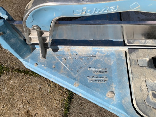 825030-2 Tile cutter Sigma Art. 3B4 67cm 26"