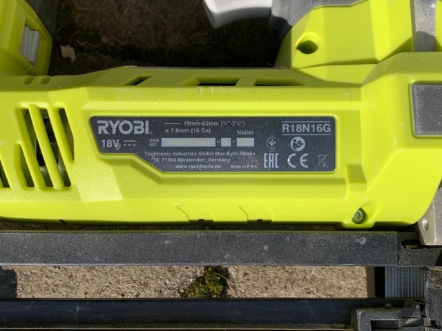 825036-4 Ryobi diving gun