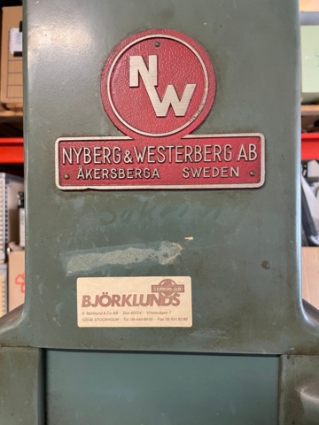 944101-8 Planer grinder Nyberg & Westerberg PLS10