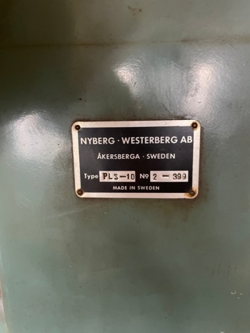 944101-11 Planer grinder Nyberg & Westerberg PLS10