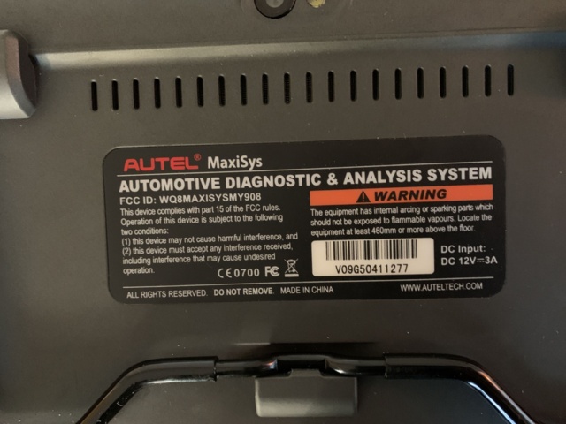 940410-4 Car diagnostic tool Autel MaxiSys MY908