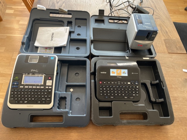921294-1 Label printer, Brother 3 pcs