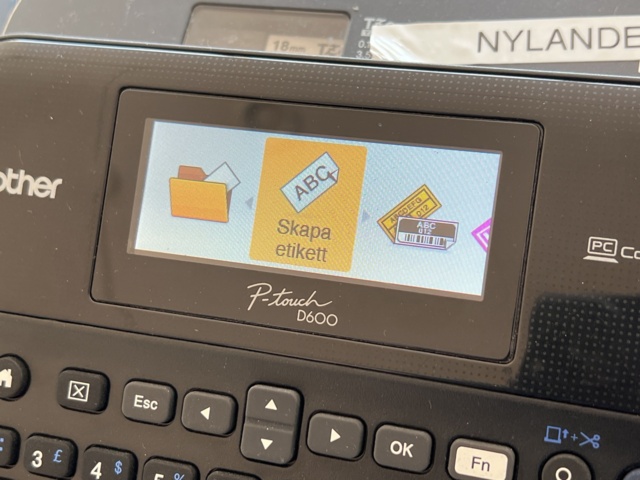 921294-5 Label printer, Brother 3 pcs