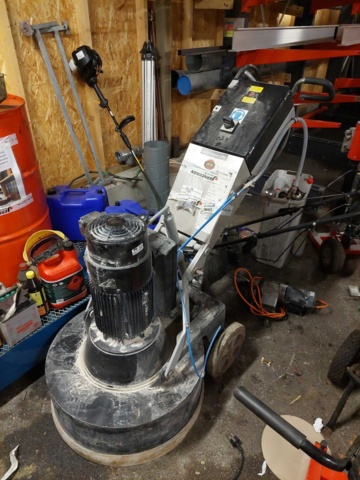 880723-2 Concrete grinder Floorman 700