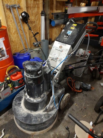 880723-3 Concrete grinder Floorman 700