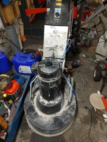 880723-4 Concrete grinder Floorman 700