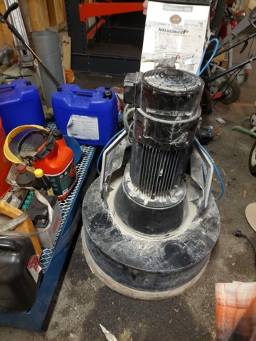 880723-5 Concrete grinder Floorman 700