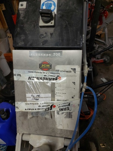 880723-6 Concrete grinder Floorman 700