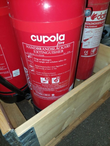 880729-9 Fire extinguisher Cupola 4 pcs for industry