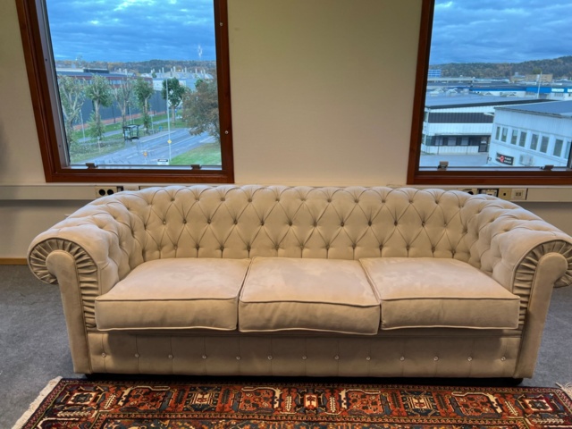 950829-1 Sofa Chesterfield 3-seater