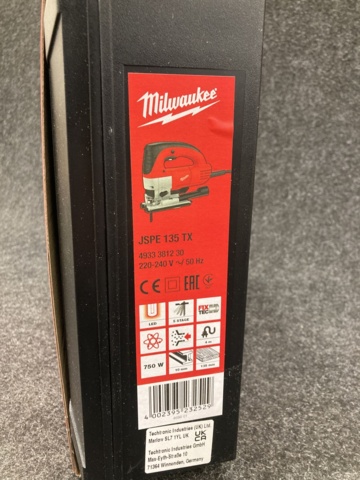 950476-3 Jigsaw Milwaukee JSPE 135 TX