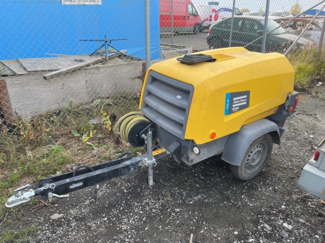 802672-3 Atlas Copco Compressor wagon XAS48 Reg.nr: FDF80C