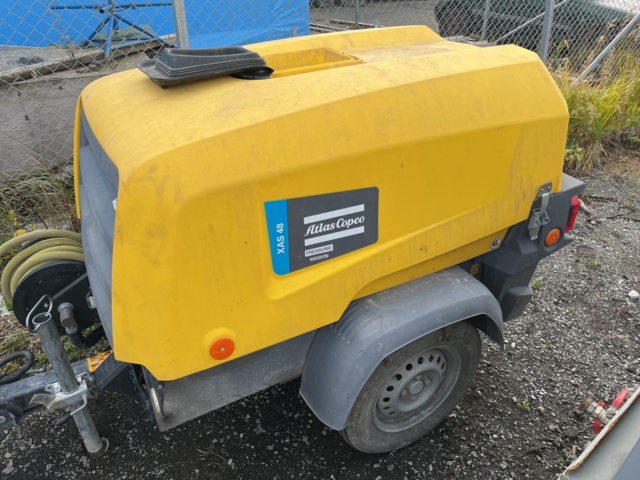 802672-7 Atlas Copco Compressor wagon XAS48 Reg.nr: FDF80C
