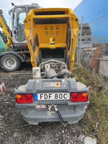 802672-18 Atlas Copco Compressor wagon XAS48 Reg.nr: FDF80C