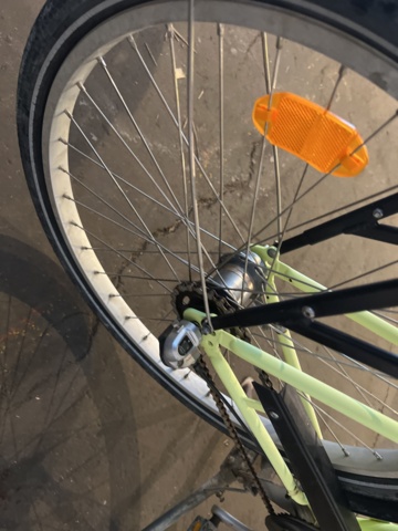 945947-4 Monark-cykel med fraktkorg
