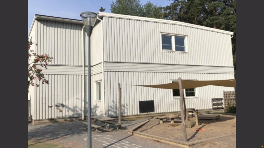 906970-2 20 husmoduler - fd. förskola t.o.m 2021, totalt ca 850 m2 i två plan