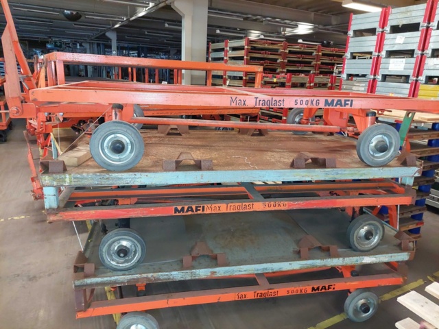 880790-5 Mafi 1060 Sonder platform trailer