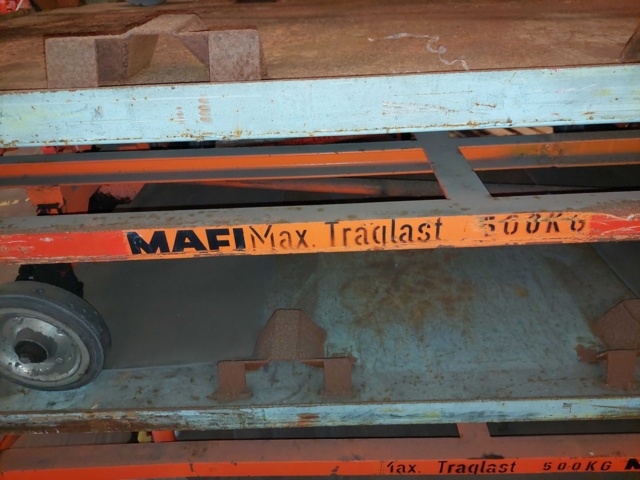 880790-2 Mafi 1060 Sonder platform trailer