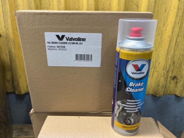 768389-1 BrakeCleaner Valvoline 1 Carton