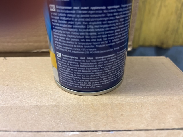 768389-2 BrakeCleaner Valvoline 1 Carton