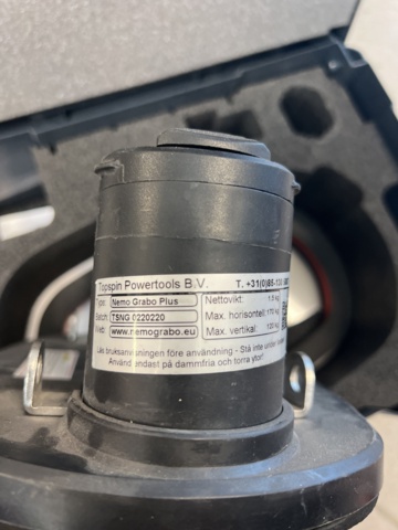 946015-5 Electric vacuum lifter, Topspin Powertools