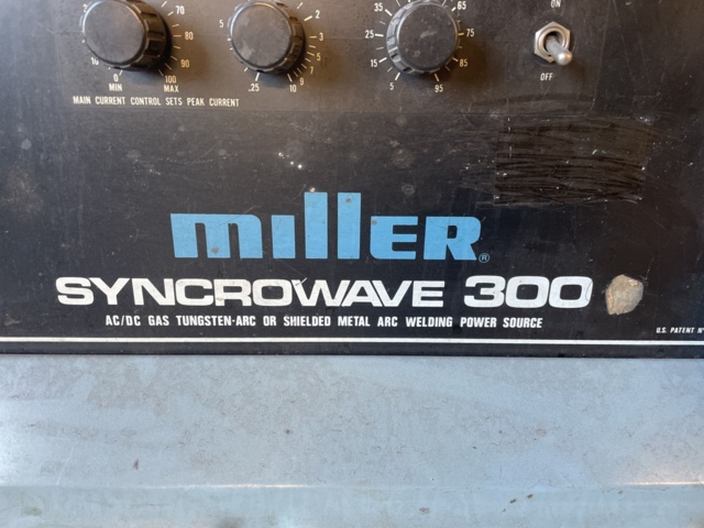 768372-3 Tigsvets Syncrowave 300 Miller