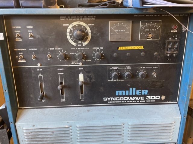 768372-4 Tigsvets Syncrowave 300 Miller