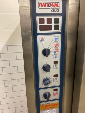 887125-3 Rational oven CM 201 combimaster with trolley