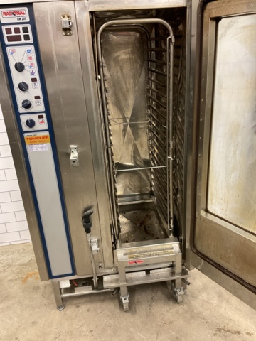 887125-4 Rational oven CM 201 combimaster with trolley