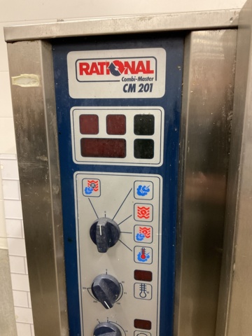887125-7 Rational oven CM 201 combimaster with trolley