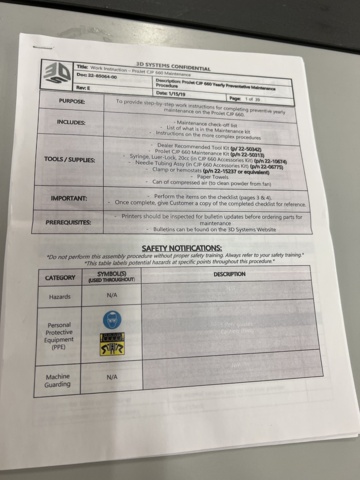 921363-13 3D-Printer, ProJet 660Pro