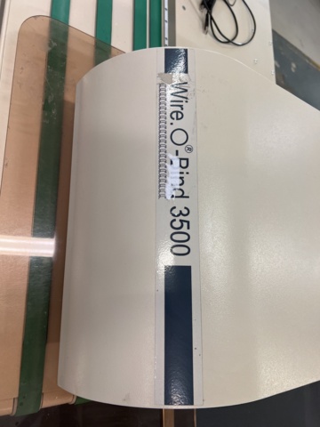921337-8 Spiralmaskin, Wire-O-Bind 3500
